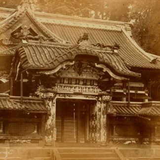 Baron Raimund Stillfried-Rathenitz - Temple de Nikko - Photographie japonaise originale - Vers 1870