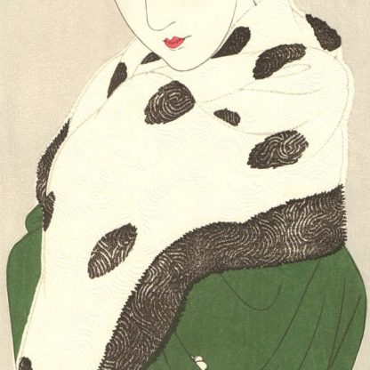 Shinsui ITO (1898 - 1972) - On dirait de la neige - Estampe japonaise originale - Bois gravés en 1926 - Edition posthume avec les bois gravés d'origine - Editeur Isetatsu