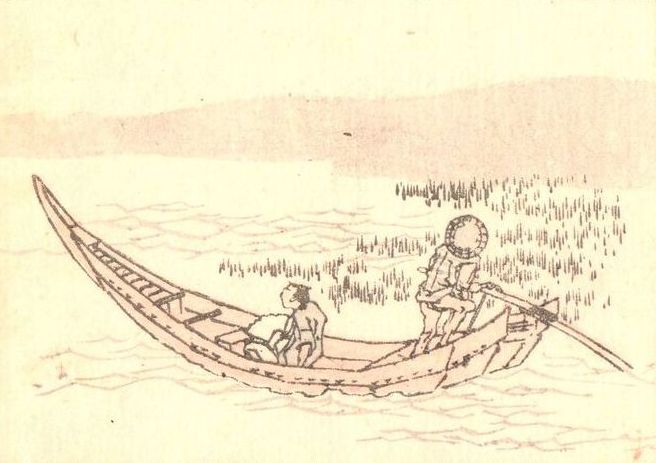 Hokusai - 1850 - Ringa e-hon - Estampe japonaise originale