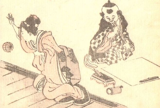 Hokusai - 1850 - Ringa e-hon - Estampe japonaise originale