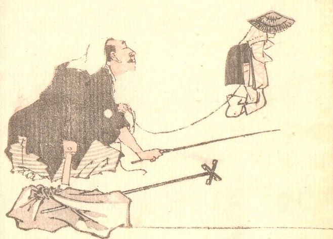 Hokusai - 1850 - Ringa e-hon - Estampe japonaise originale